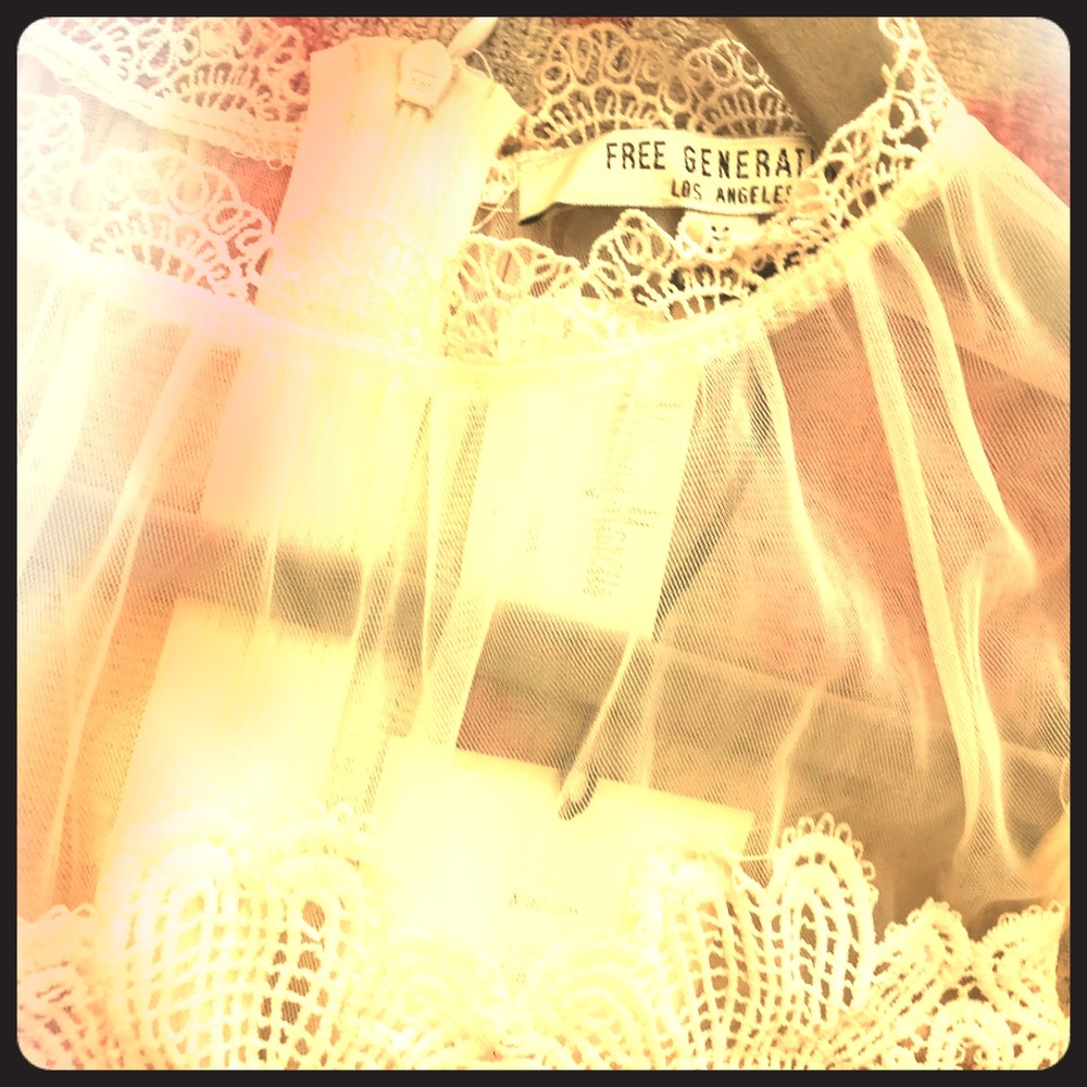 Short-Sleeve Mock-Neck Lace Dress